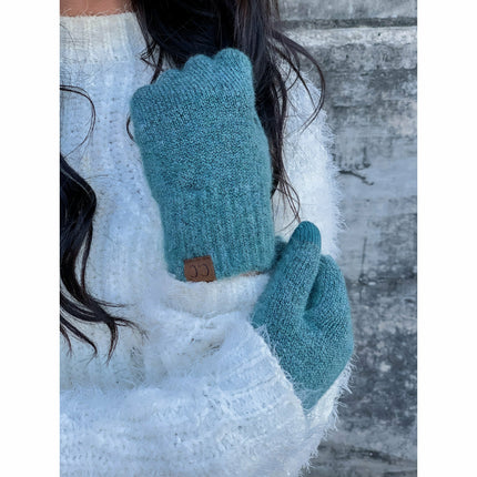 C.C.Beanie Soft Knit C.C Gloves