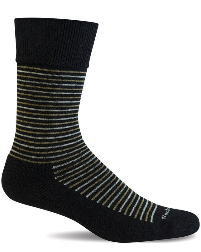 Sockwell Men’s Kick Back | Relaxed Fit - Black