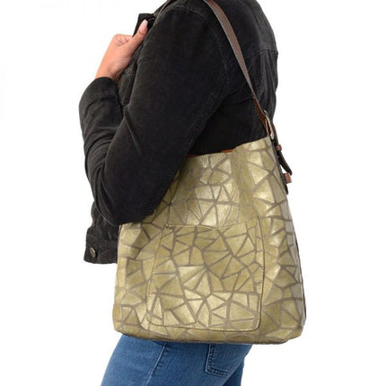 Geo Print Handbag