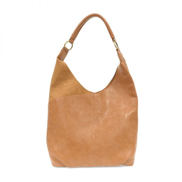 Joy Susan Dani Vintage Hobo with Faux Suede Trim