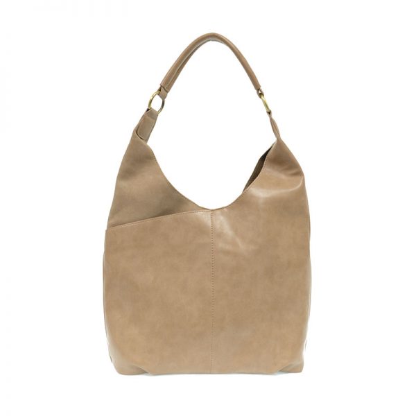 Joy Susan Dani Vintage Hobo with Faux Suede Trim