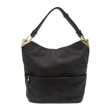 Joy Susan Darcy Zip Front Bucket Bag