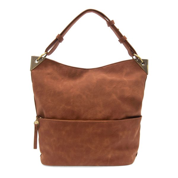 Joy Susan Darcy Zip Front Bucket Bag