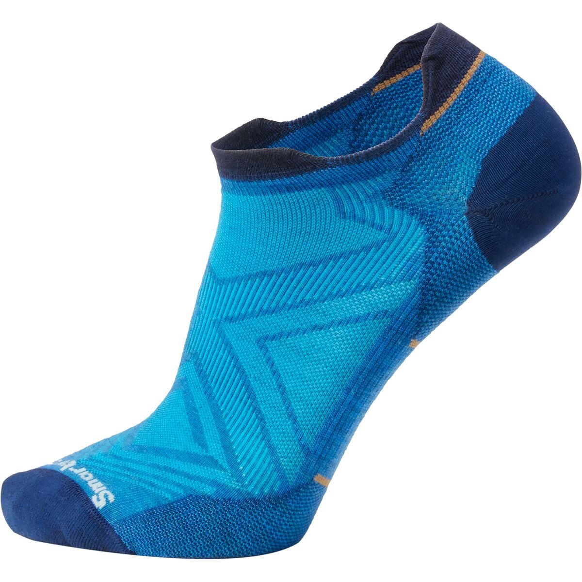 Smartwool Run Zero Cushion Low Ankle Socks - Laguna Blue