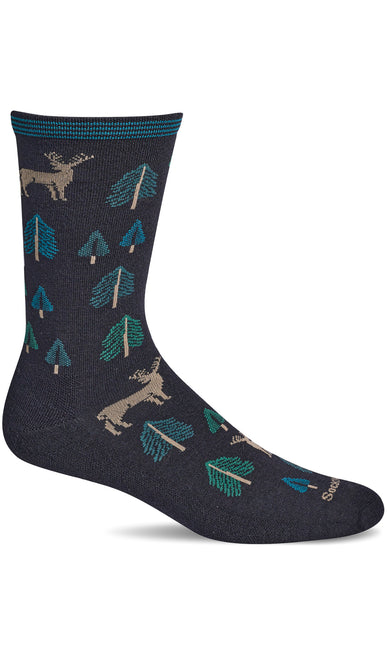Sockwell Men's Woodsy | Essential Comfort Socks - Black