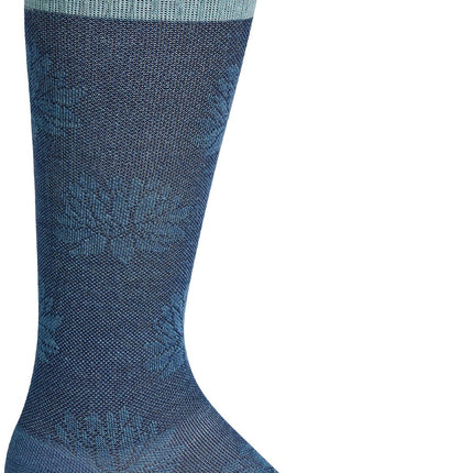 Sockwell Women’s Lotus Lift | Firm Graduated Compression Socks - Blueridge