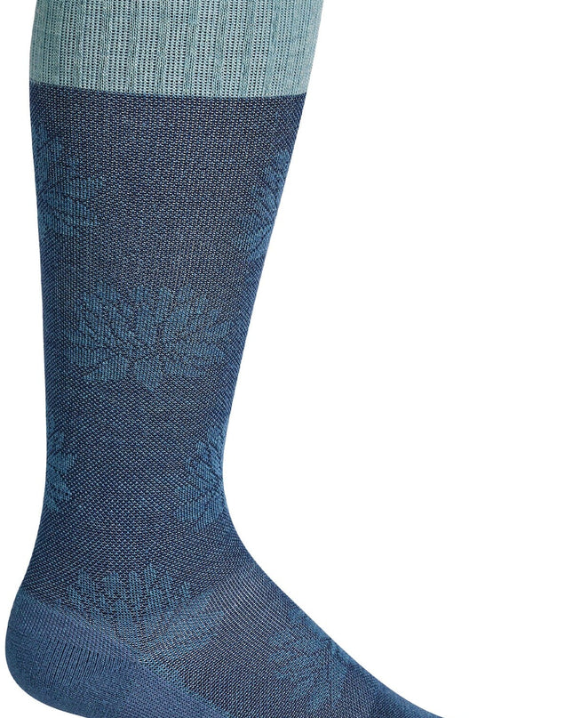 Sockwell Women’s Lotus Lift | Firm Graduated Compression Socks - Blueridge
