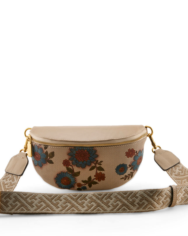L'Artiste ArtisanLuv Crossbody- Beige Multi