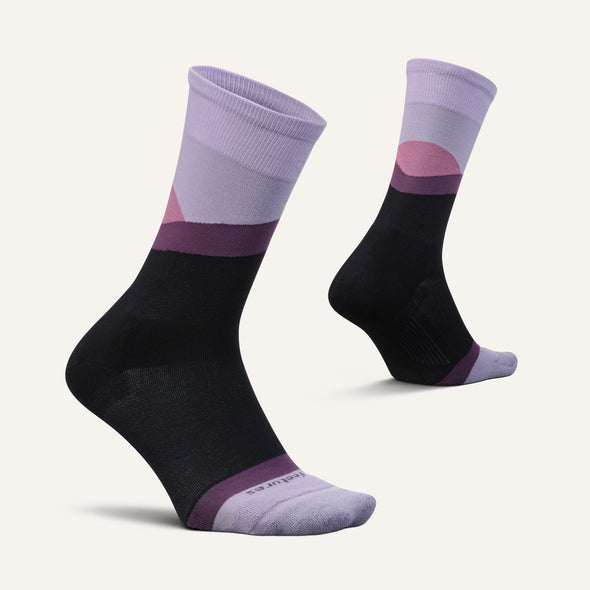 Feetures Everyday Women's Max Cushion Crew Rising Sun - Navy