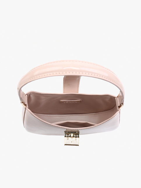 JEN & CO Malta High Gloss Shoulder Bag