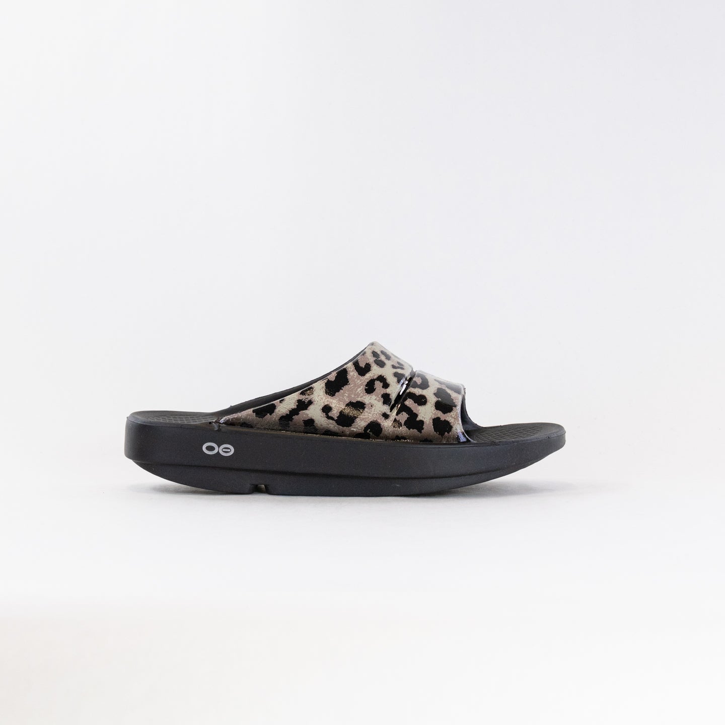 OOFOS Ooahh Limited Slide (Women's) - Leopard