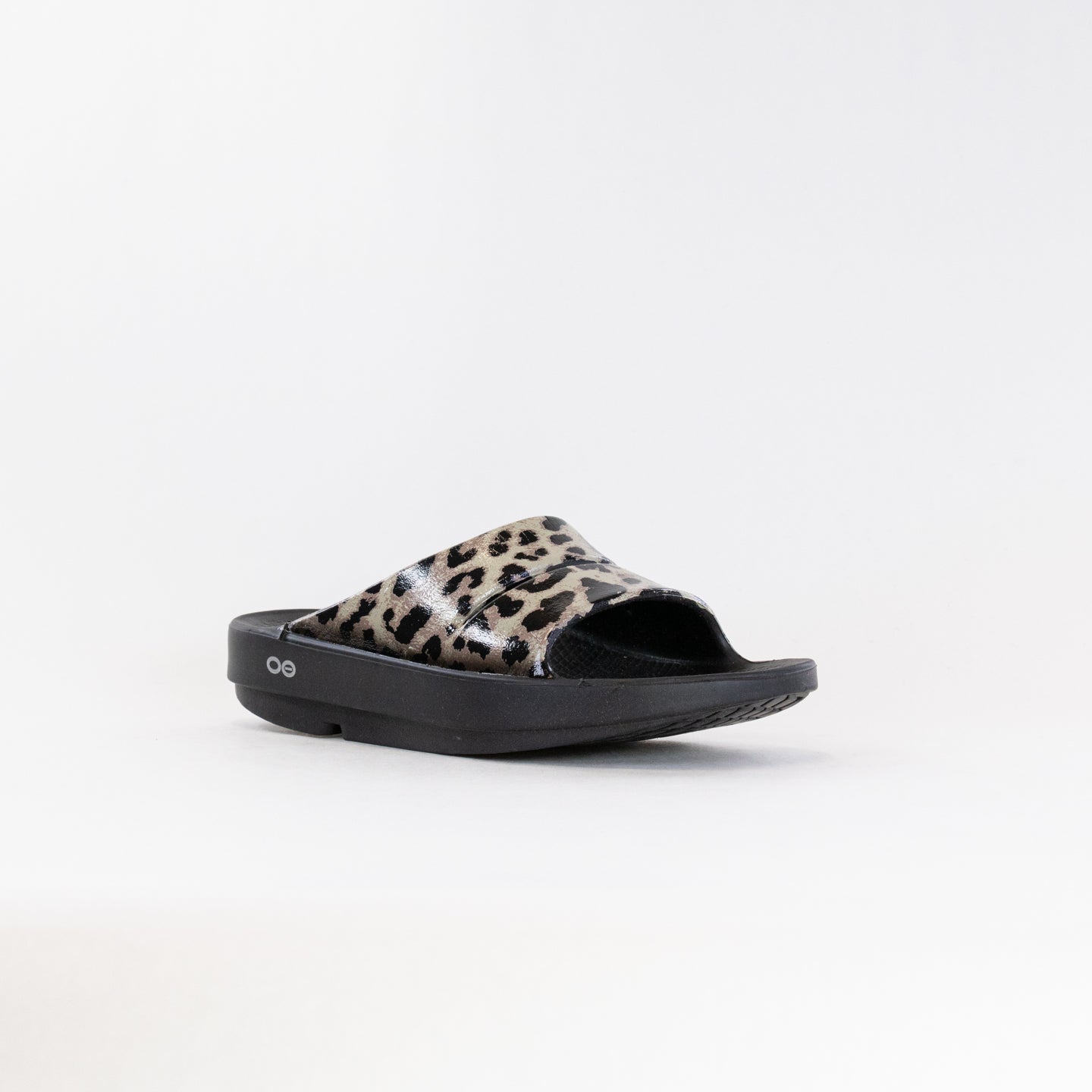 OOFOS Ooahh Limited Slide (Women's) - Leopard