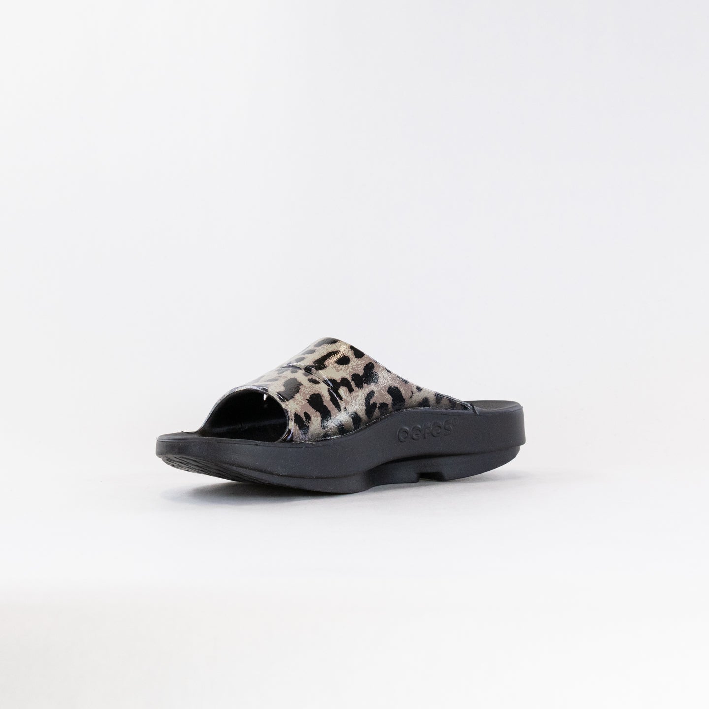 OOFOS Ooahh Limited Slide (Women's) - Leopard