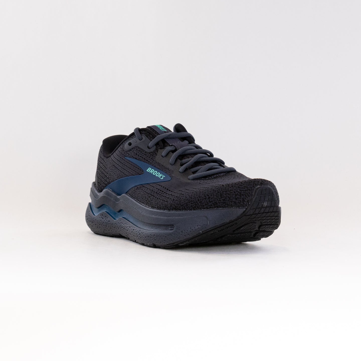 Brooks Ghost Max 2 (Men's) - Ebony/Cockatoo/Blue Sapphire