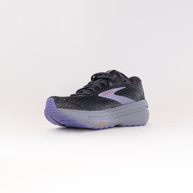 Brooks Ghost Max 2 (Women's) - Ebony/Sweet Lavender/Alloy