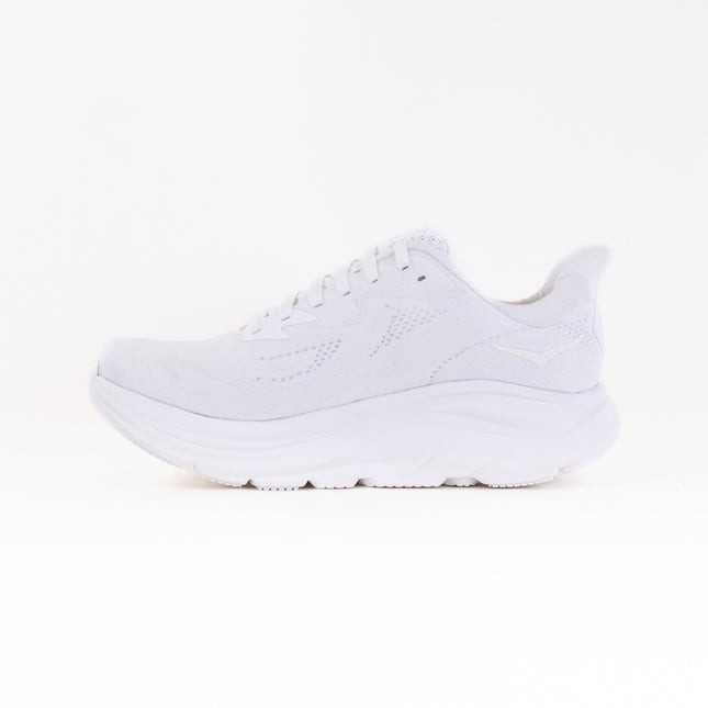 Hoka Clifton 10 Extra Wide (Women's) - White/White
