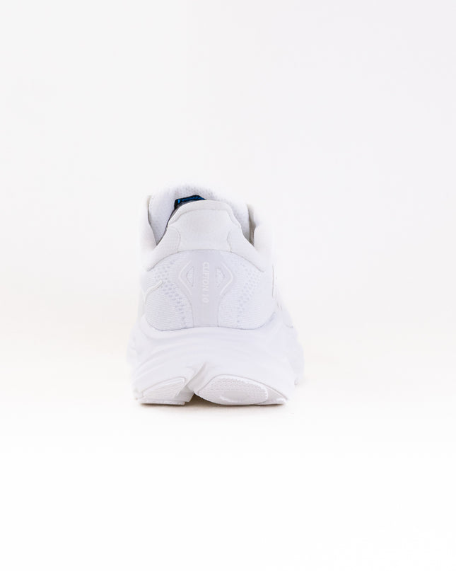 Hoka Clifton 10 Wide (Women's) - White/White