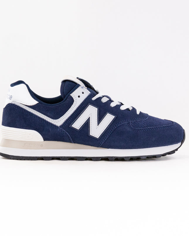 New Balance 574 (Men's) - Blue/White