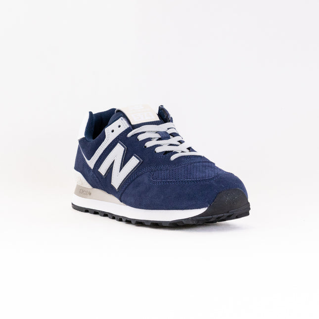 New Balance 574 (Men's) - Blue/White