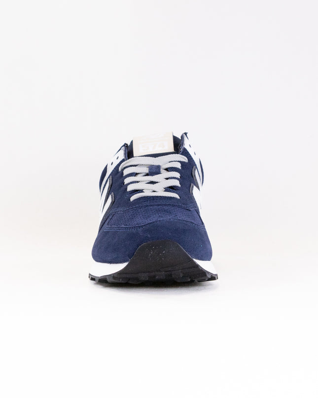 New Balance 574 (Men's) - Blue/White