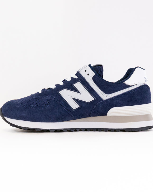 New Balance 574 (Men's) - Blue/White