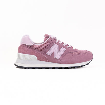 New Balance 574 (Women's) - Pink/White