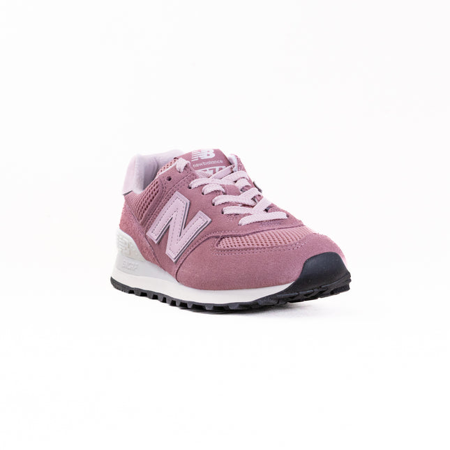 New Balance 574 (Women's) - Pink/White