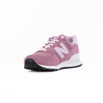 New Balance 574 (Women's) - Pink/White