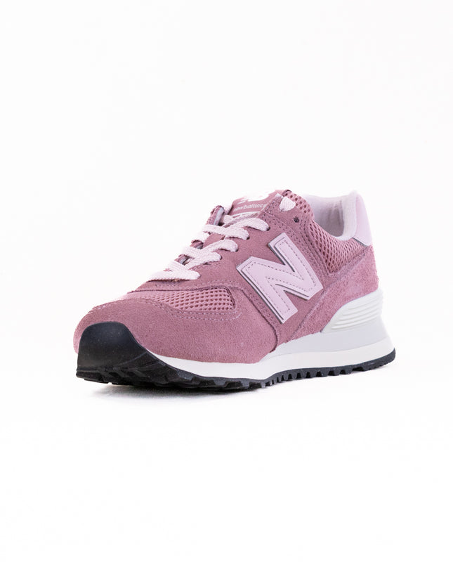 New Balance 574 (Women's) - Pink/White