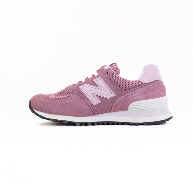 New Balance 574 (Women's) - Pink/White