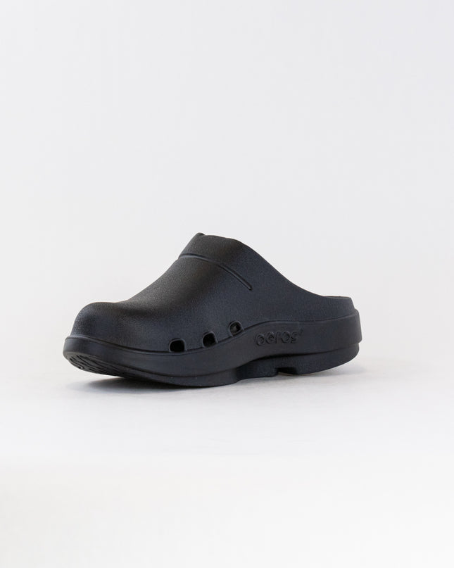 OOFOS OOCloog Clog (Unisex) - Black