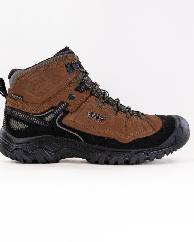 KEEN Targhee IV Mid Waterproof Hiking Boot (Men's) - Bison/Black