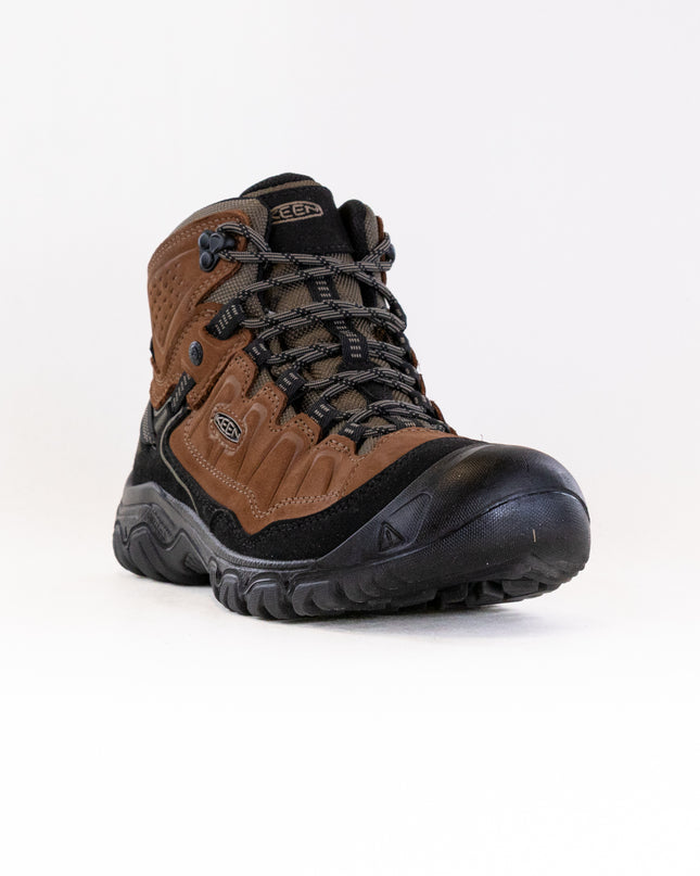 KEEN Targhee IV Mid Waterproof Hiking Boot (Men's) - Bison/Black