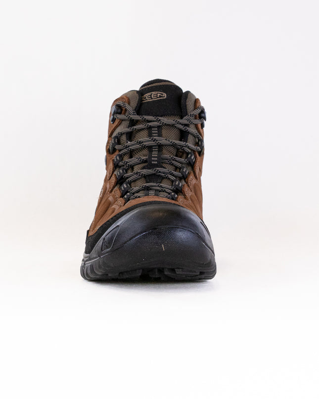 KEEN Targhee IV Mid Waterproof Hiking Boot (Men's) - Bison/Black