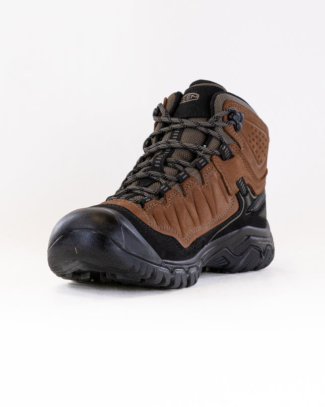 KEEN Targhee IV Mid Waterproof Hiking Boot (Men's) - Bison/Black