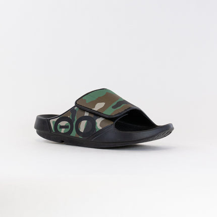 OOFOS Ooahh Sport Flex Sandal (Men's) - Camo