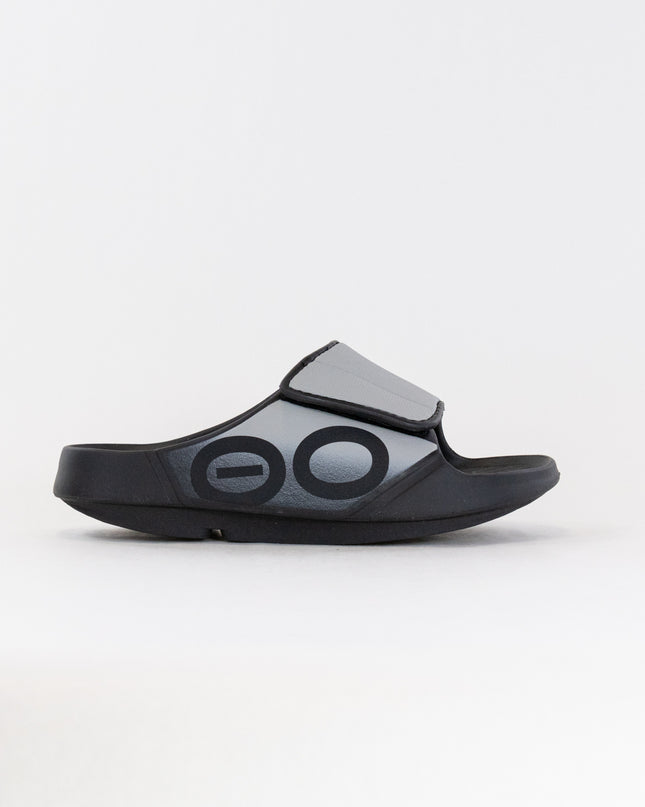 OOFOS OOahh Sport Flex Sandal (Unisex) - Gray
