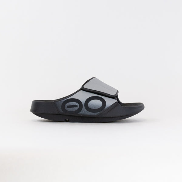 OOFOS OOahh Sport Flex Sandal (Unisex) - Gray – Chiappetta Shoes