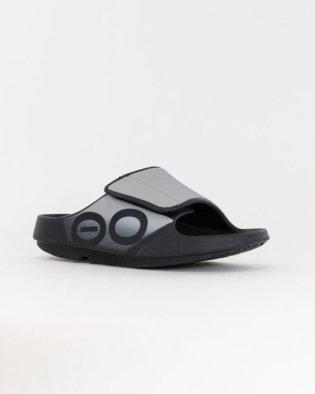 OOFOS OOahh Sport Flex Sandal (Unisex) - Gray