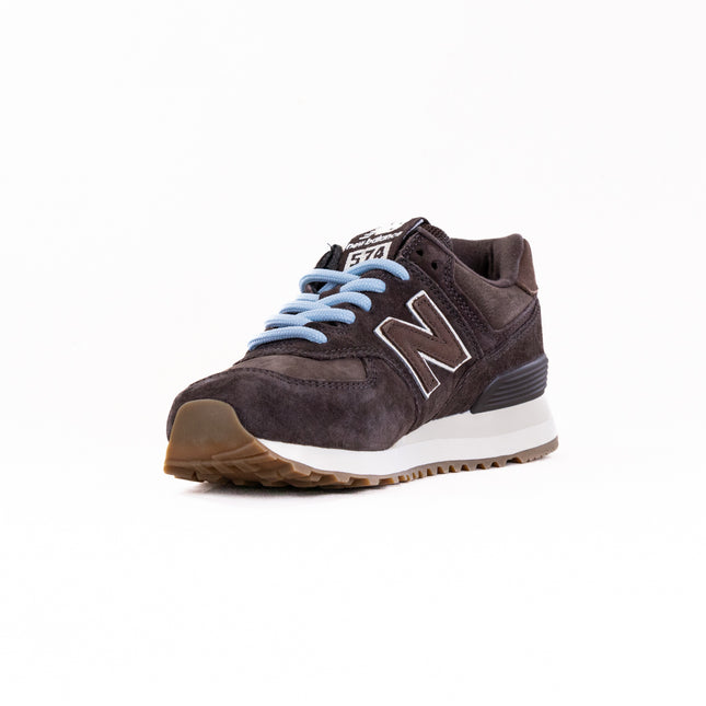 New Balance 574 (Women's) - Black/Coffee