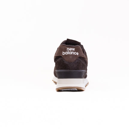 New Balance 574 (Women's) - Black/Coffee