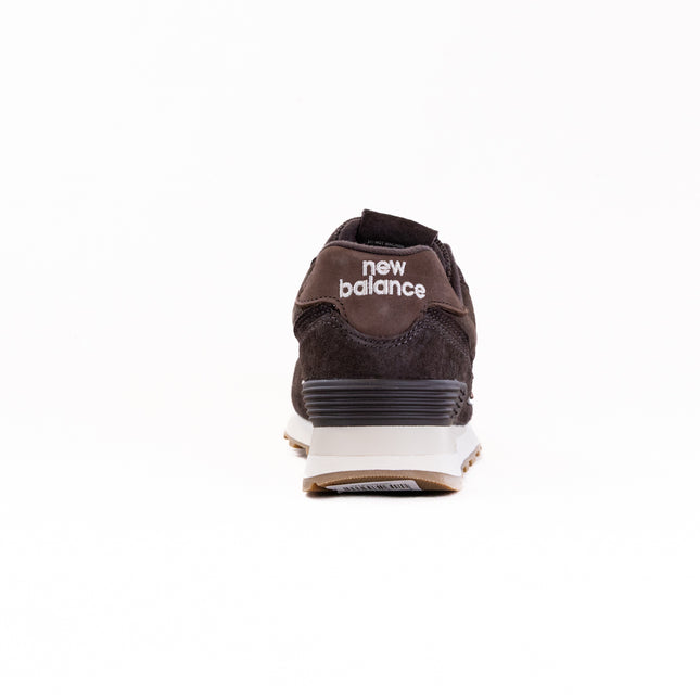 New Balance 574 (Women's) - Black/Coffee