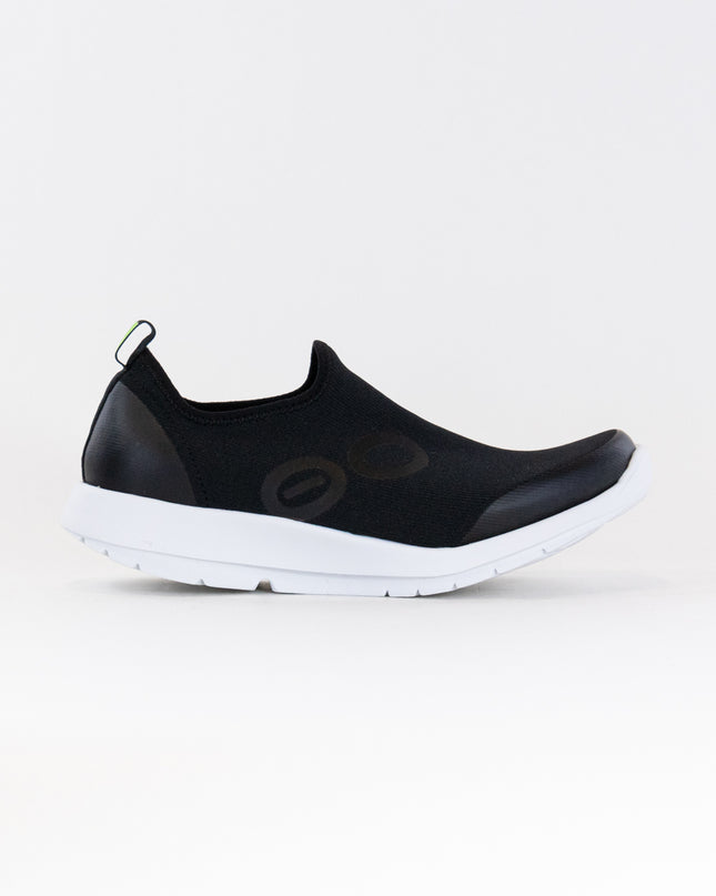 OOFOS OOmg Sport Low (Men's) - White/Black