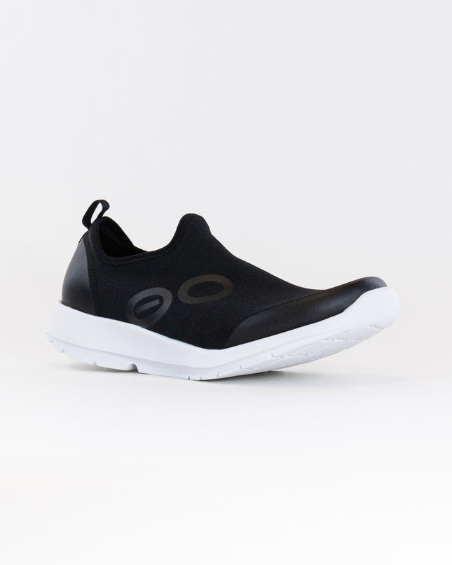 OOFOS OOmg Sport Low (Men's) - White/Black