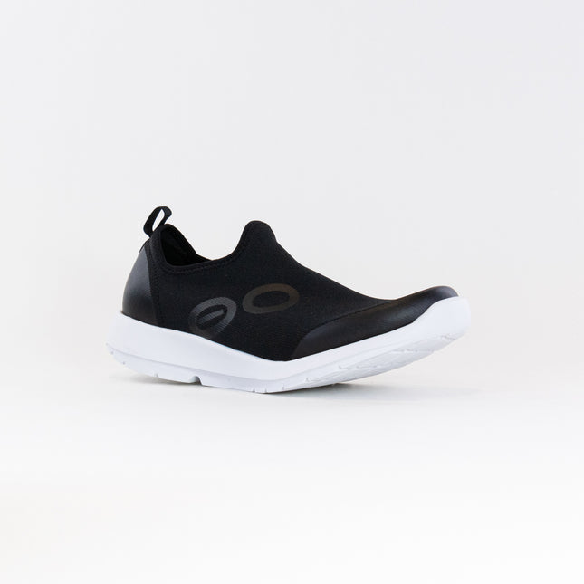 OOFOS OOmg Sport Low (Men's) - White/Black