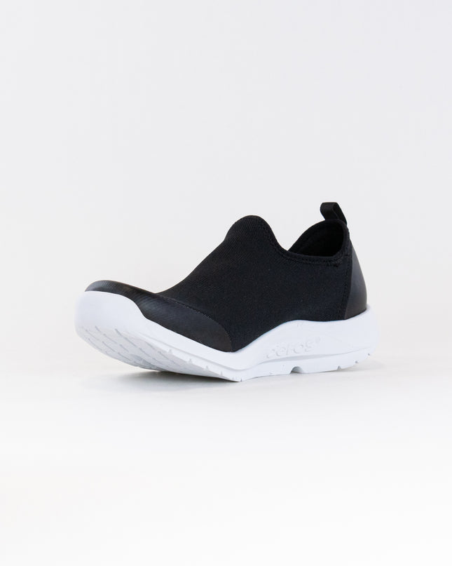 OOFOS OOmg Sport Low (Men's) - White/Black