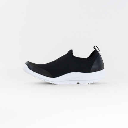 OOFOS OOmg Sport Low (Men's) - White/Black