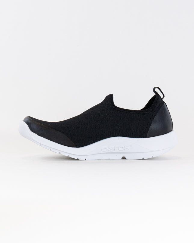 OOFOS OOmg Sport Low (Men's) - White/Black