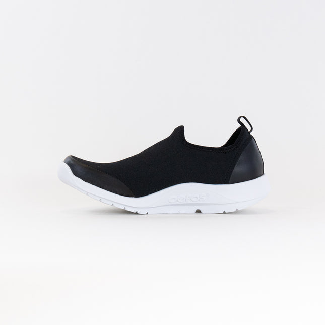 OOFOS OOmg Sport Low (Men's) - White/Black