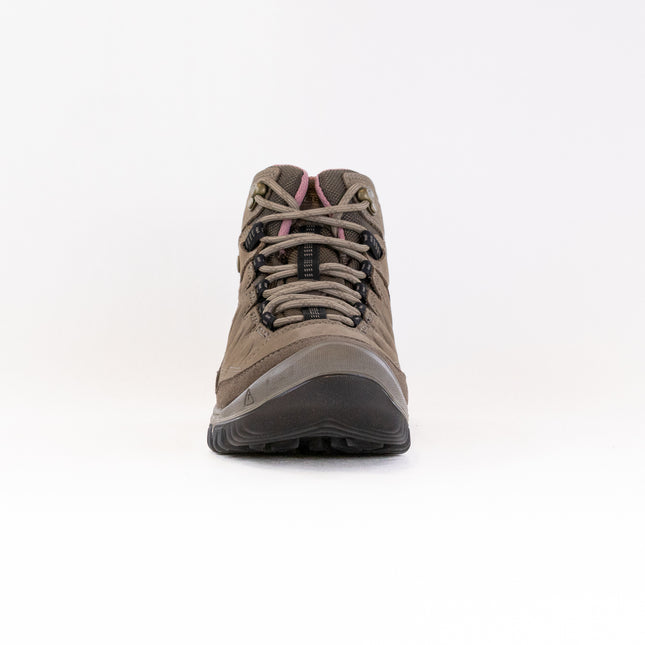 KEEN Targhee IV Mid Waterproof Hiking Boot (Women's) - Brindle/Nostalgia Rose